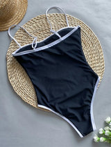 Litlookz Studio Contrast One Piece Swimsuit, view 6