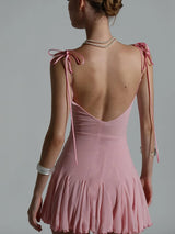 Litlookz Studio Coquette Backless Mini Dress, view 2
