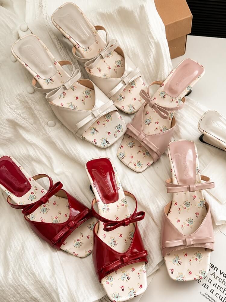Litlookz Studio Coquette Bow Heels