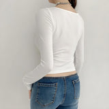 Litlookz Studio Coquette Bow Open Front Top, view 2