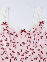 Litlookz Studio Coquette Cherry Mini Dress, view 3