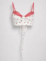 Litlookz Studio Coquette Cherry Top & Skirt Set, view 5