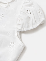 Litlookz Studio Coquette Eyelet Blouse, view 6