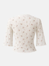 Litlookz Studio Coquette Floral Blouse, view 6