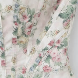 Litlookz Studio Coquette Floral Corset Top, view 3