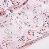 Litlookz Studio Coquette Floral Ruffled Mini Skirt, view 6