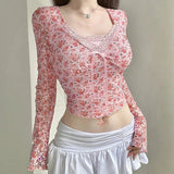 Litlookz Studio Coquette Floral Top, view 2