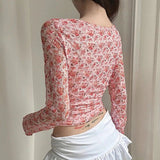Litlookz Studio Coquette Floral Top, view 3