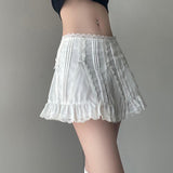 Litlookz Studio Coquette Frill Hem Mini Skirt, view 6