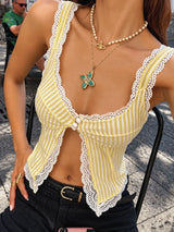 Litlookz Studio Coquette Front Split Top, view 4