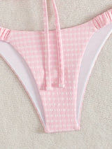 Litlookz Studio Coquette Gingham Bikini Set, view 6