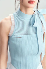 Litlookz Studio Coquette Knitted Top, view 2