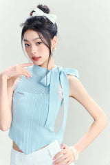 Litlookz Studio Coquette Knitted Top, view 3