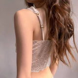 Litlookz Studio Coquette Lace Bow Top, view 4