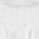 Litlookz Studio Coquette Lace Ruffle Mini Skirt, view 5