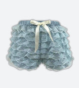 Litlookz Studio Coquette Lace Ruffled Shorts, view 6