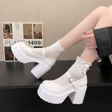 Litlookz Studio Coquette Platform Chunky Mary Jane Shoes, view 2