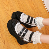 Litlookz Studio Coquette Platform Mary Jane Shoes, view 2