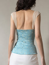 Litlookz Studio Coquette Ribbon Top, view 2