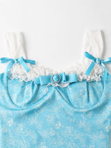 Litlookz Studio Coquette Ribbon Top, view 3