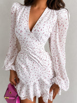 Litlookz Studio Coquette Ruffle Mini Dress, view 2