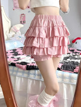 Litlookz Studio Coquette Ruffle Mini Skort, view 2
