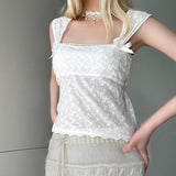 Litlookz Studio Coquette Square Neckline Top, view 5