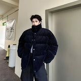 Litlookz Studio Corduroy Buttoned Puffer Jacket, view 5