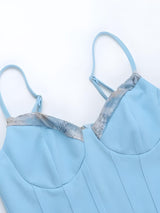 Litlookz Studio Corset & Ruffle Skirt Two Piece Set, view 2