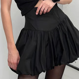 Litlookz Studio Corset Waist Bubble Mini Skirt, view 3