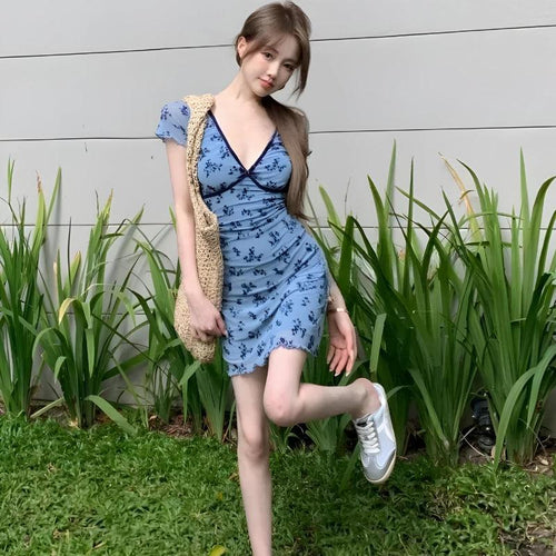 Litlookz Studio Cottagecore Floral Mini Dress