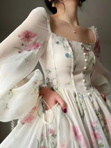 Litlookz Studio Cottagecore Maxi Dress, view 3