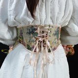 Litlookz Studio Cottagecore Ribbon Lace Up Waist Corset, view 2