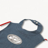 Litlookz Studio Cowgirl Denim Halter Corset Top, view 6