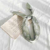 Litlookz Studio Cowgirl Satin Paisley Bandana, view 3