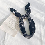 Litlookz Studio Cowgirl Satin Paisley Bandana, view 4