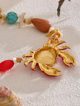 Litlookz Studio Crab Beaded Necklace, view 5