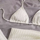 Litlookz Studio Crinkle Bikini Set, view 4