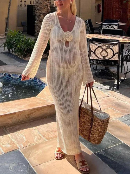 Litlookz Studio Crochet Maxi Dress