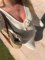 Litlookz Studio Crochet Maxi Dress, view 3