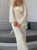 Litlookz Studio Crochet Maxi Dress, view 4