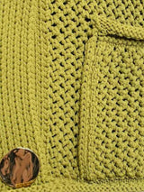 Litlookz Studio Crochet Sleeveless Cardigan, view 3
