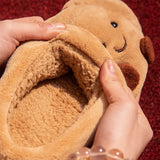 Litlookz Studio Croissant Fluffy Slippers, view 6