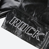 Litlookz Studio Cropped Biker Jacket, view 4