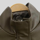 Litlookz Studio Cropped Faux Leather Jacket, view 5