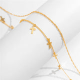 Litlookz Studio Cross Belly Chain, view 4
