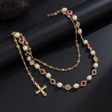 Litlookz Studio Cross Charm Waist Chain, view 5