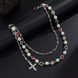 Litlookz Studio Cross Charm Waist Chain, view 6