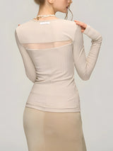 Litlookz Studio Cross Cut Out Top, view 5