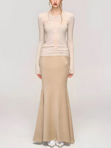 Litlookz Studio Cross Cut Out Top, view 6